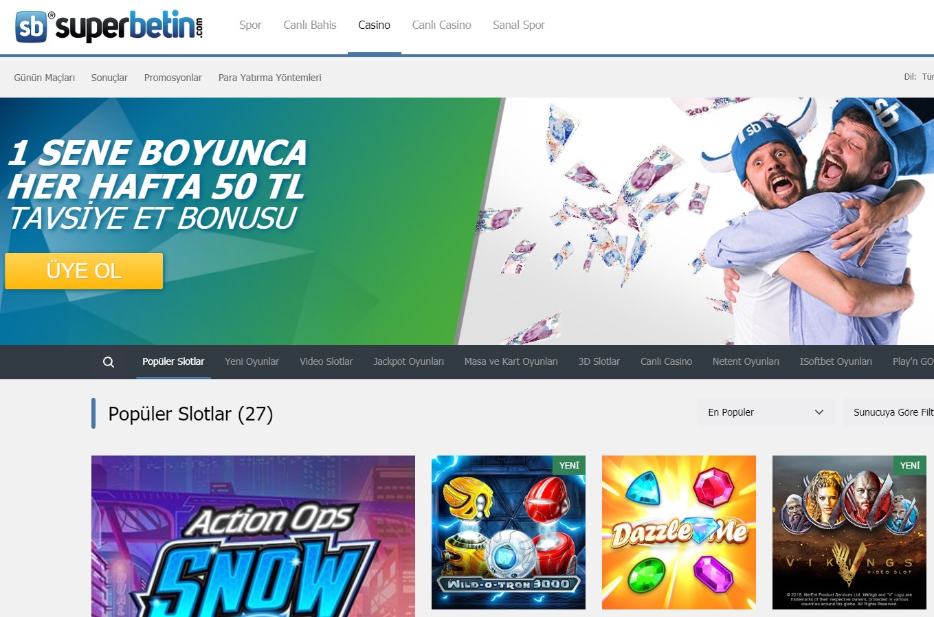 Süperbetin Giriş   Türkçe Casino Siteleri
