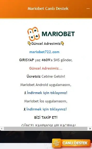Mariobet Mobil Giriş Adresi   Mariobet   Güvenilir Bahis Siteleri