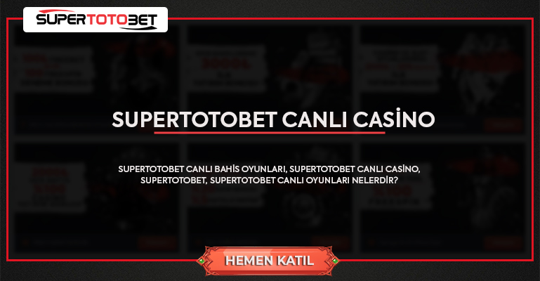 Supertotobet canlı casino Supertotobet canlı rulet Supertotobet canlı