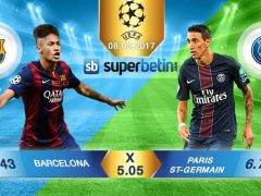 Barcelona Paris St Germain Bahis Oranları 08.03.2017 Bet