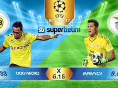 Borussia Dortmund Benfica Bahis Oranları 08.03.2017 Bet
