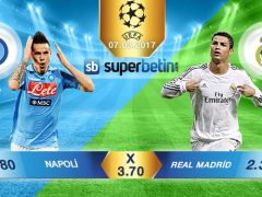 Napoli Real Madrid Bahis Oranları 07.03.2017 Bet